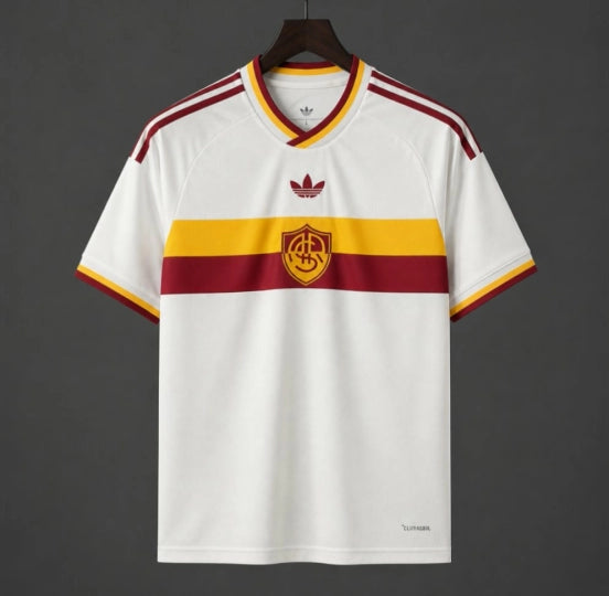26/27 AS Roma Away White Jersey-No Sponsor