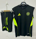 25/26 Celtics Vest Jersey Black+ Shorts