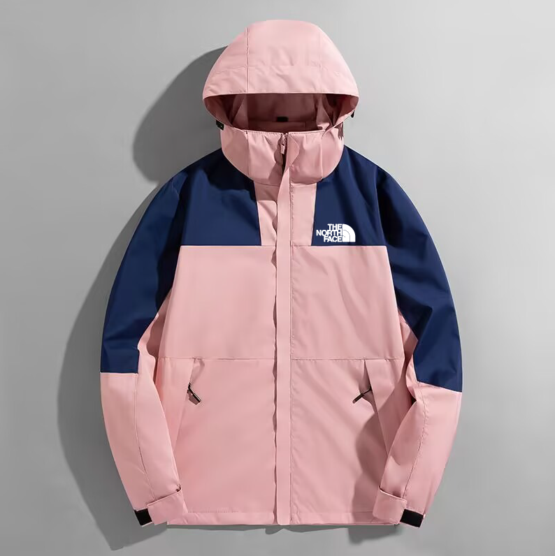 The North Face Pink/Black Waterproof Jacket 0085
