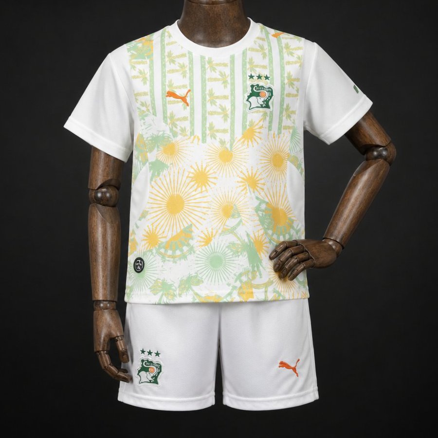 Kids Ivory Coast World Cup Away Kit