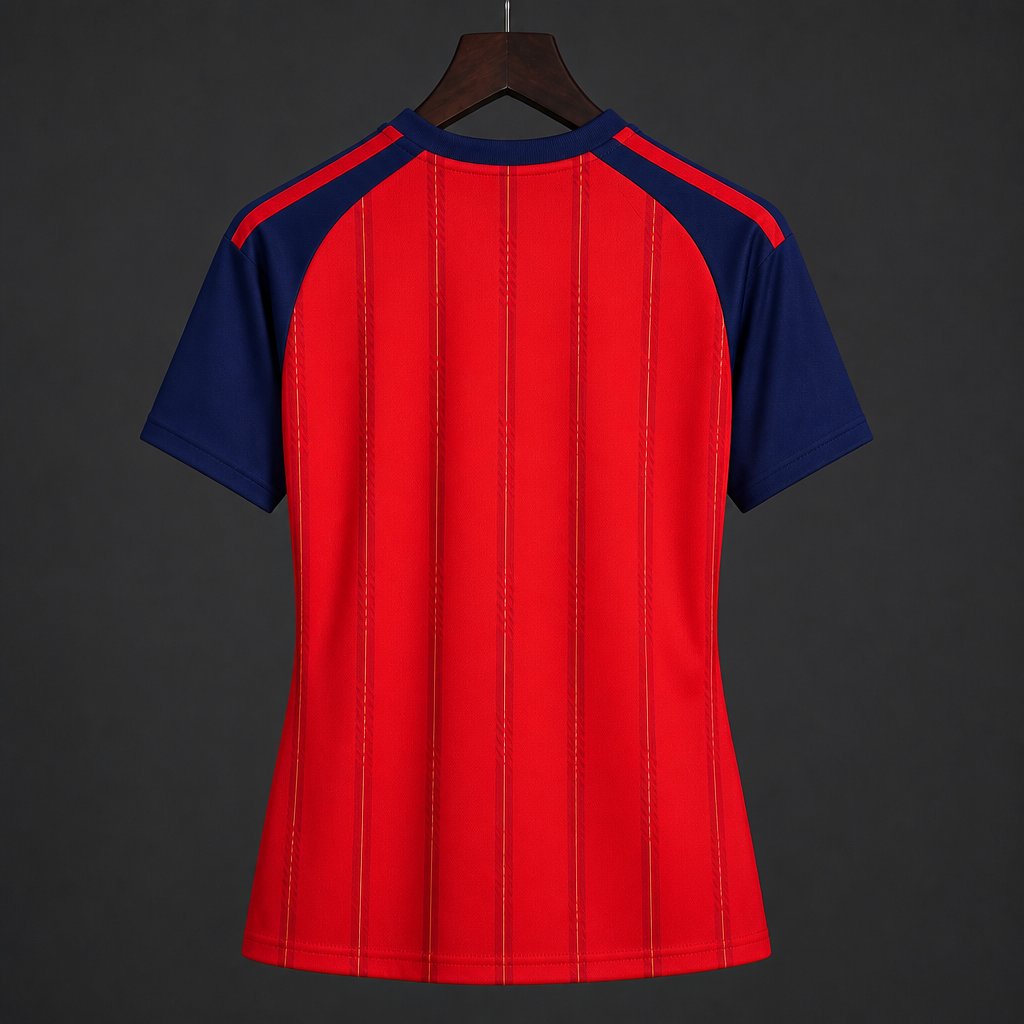 Womens Spain 2 Stars Home Jersey