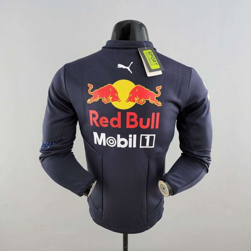 F1 Redbull Full Zipper Hoodie Jacket #0004