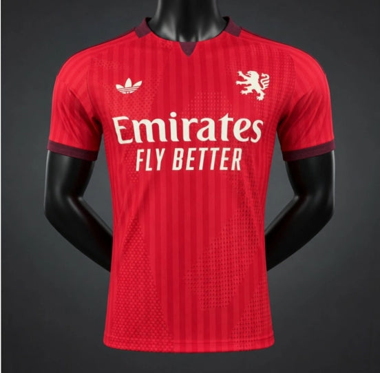 Player Version 26/27 Olympique Lyonnais Away Red Jersey
