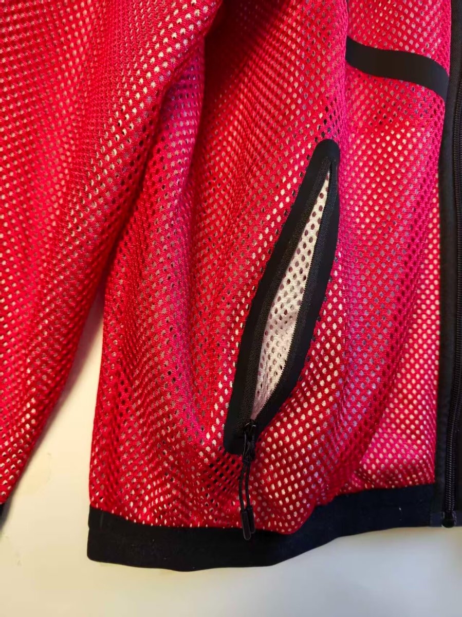 USA Lightweight Breathable Mesh Windbreaker Pink Jacket