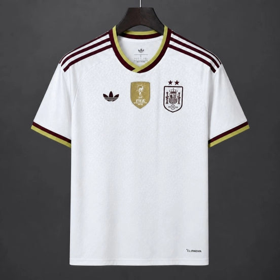 Star 2026 Spain Away White Jersey With Champion Patch