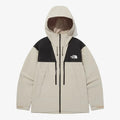 The North Face Summit Series Technical Jacket - Cream/Black Colorblock with Dual-Zip Design