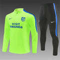 26/27 Atlético Madrid Third Fluorescent Green Half Zipper Jacket Tracksuit + Long Pants