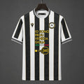 26/27 Udinese Home White With Black Stripes Jersey