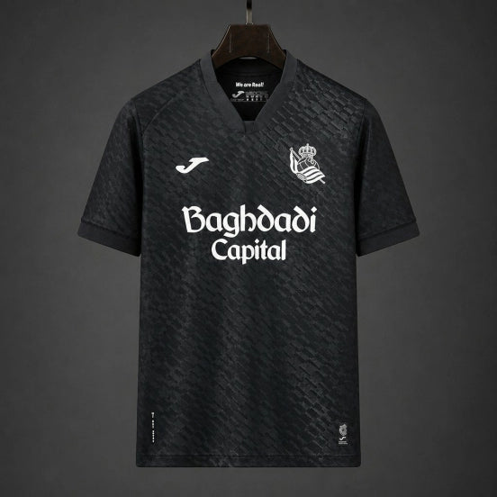 26/27 Real Sociedad Away Black Jersey