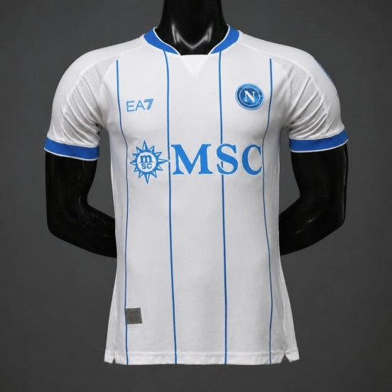 Player Version 26/27 Napoli Away White Jersey with NFC Chip