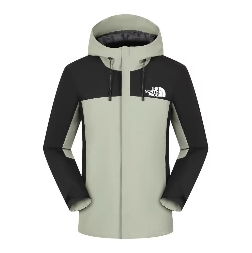 The North Face Men's Mountain Light Jacket - Classic Black/Cream Colorblock