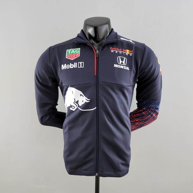 F1 Redbull Full Zipper Hoodie Jacket #0004