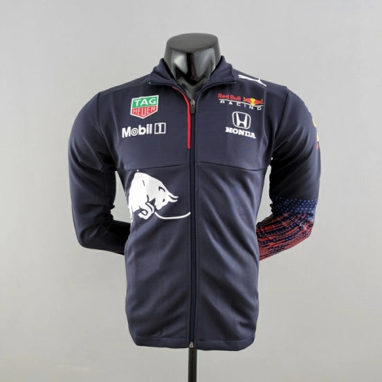 F1 Redbull Full Zipper Hoodie Jacket #0004