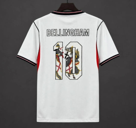 England Home Bellingham With Stitched Name Number