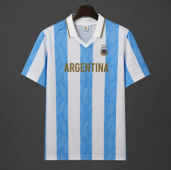 Argentina Striped Number Printed Special Jersey