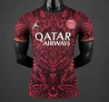 Player Version 26/27 Paris Saint-Germain Dark Red with Tribal Pattern Special Edition Jersey