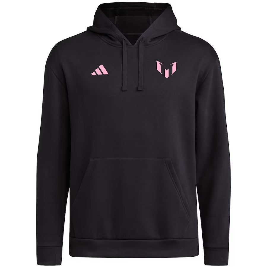 Inter Miami Messi x adidas Name & Number Fleece Pullover Hoodie