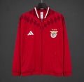26/27 Benfica Red Full Zipper Windbreaker