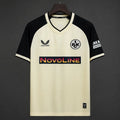26/27 1. FC Kaiserslautern Cream with Black Sleeves Away Jersey