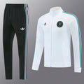 26/27 Inter Miami CF White Full Zipper Jacket Tracksuit + Long Pants