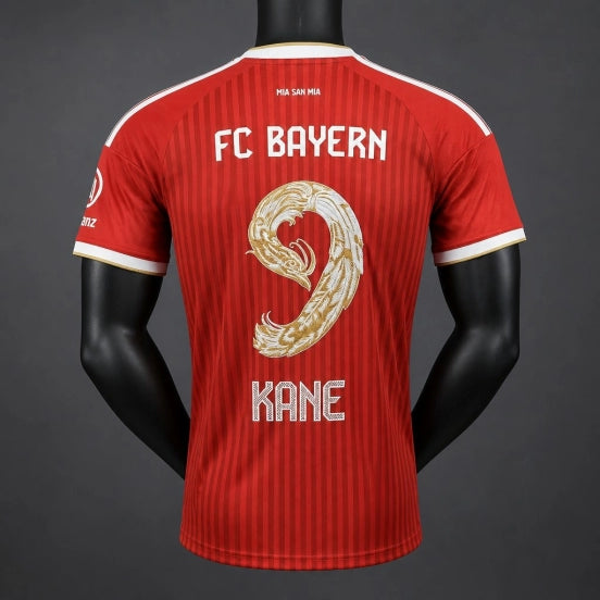 Player Version 26/27 Bayern Munich Home #9 KANE Stitched Name Number