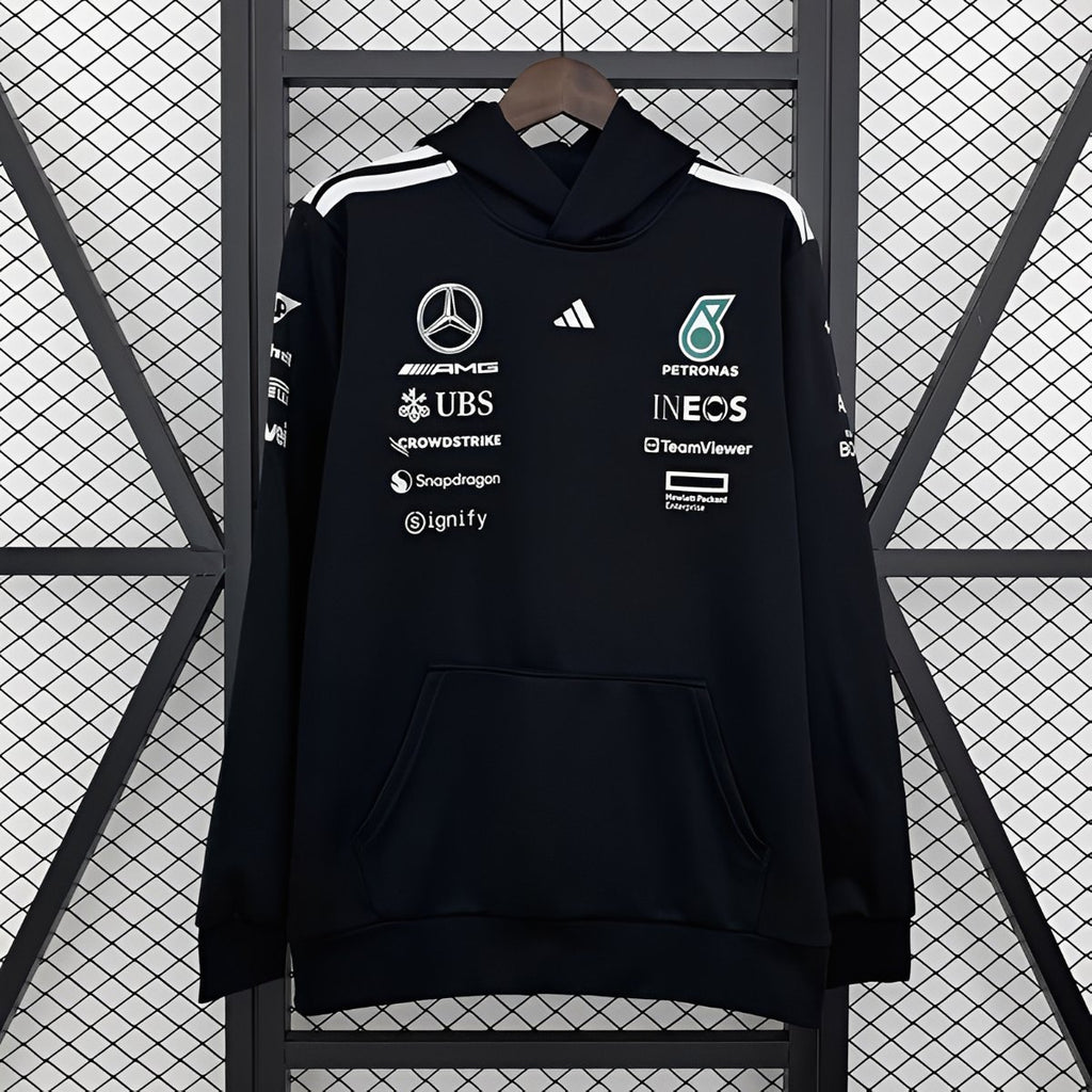 F1 Mercedes-AMG Petronas F1 Team Black Hoodie