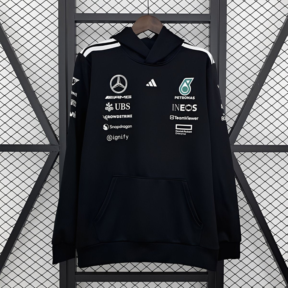 F1 Mercedes-AMG Petronas F1 Team Black Hoodie