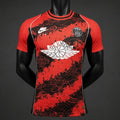 Player Version 26/27 PSG x Air Jordan Red & Black Wave Pattern Special Edition Jersey